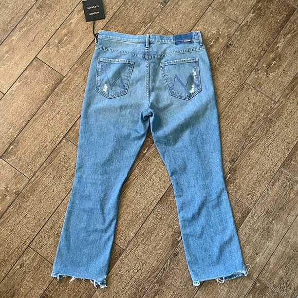 NWT MOTHER The Ankle Insider Chew, Destroyed Bills - Picture 8 of 16